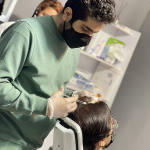 مزوتراپی مو دکتر لطفی یار در سقز